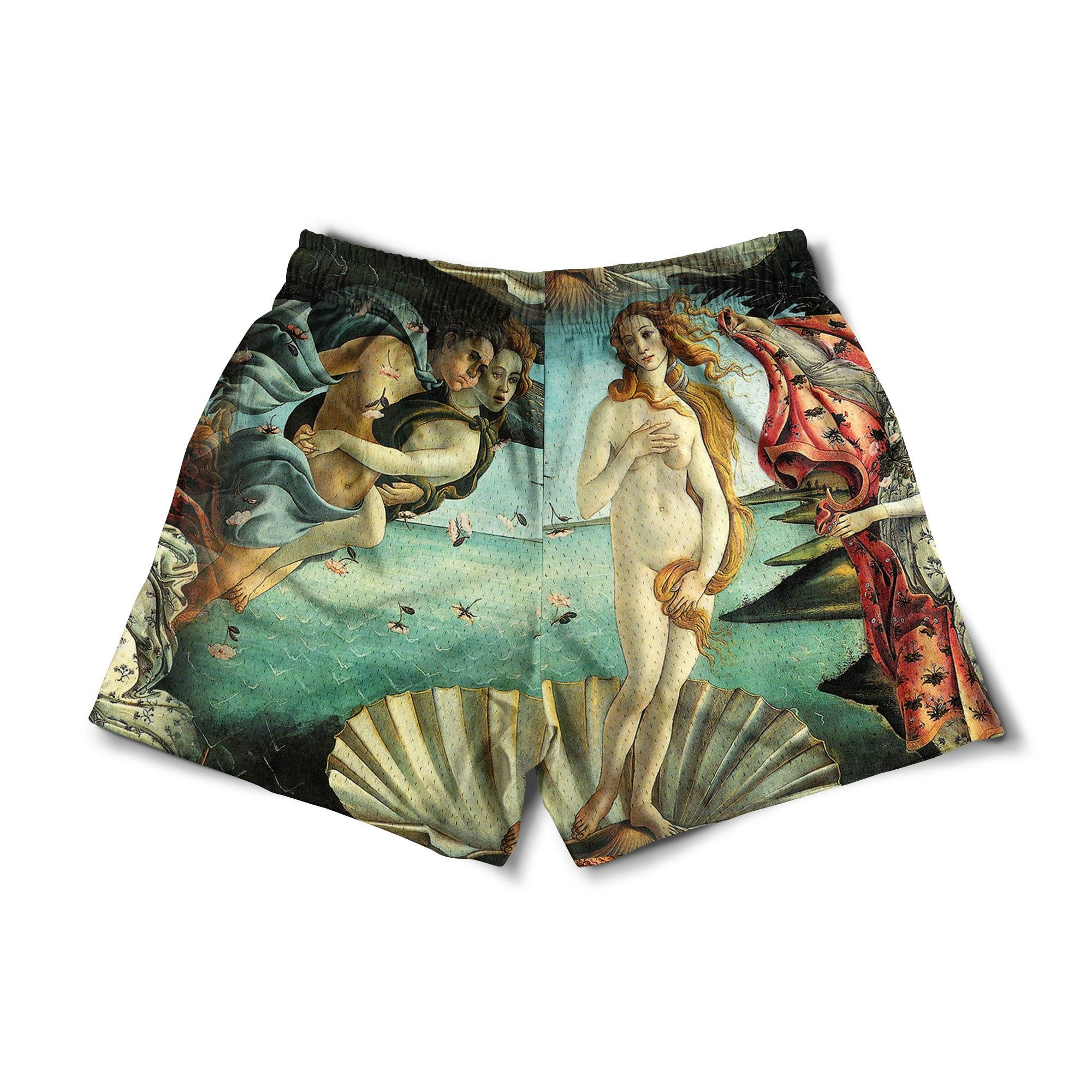 Mesh Flex Shorts 5" - Birth Of Venus sold by Flex Living product image thumbnail 3