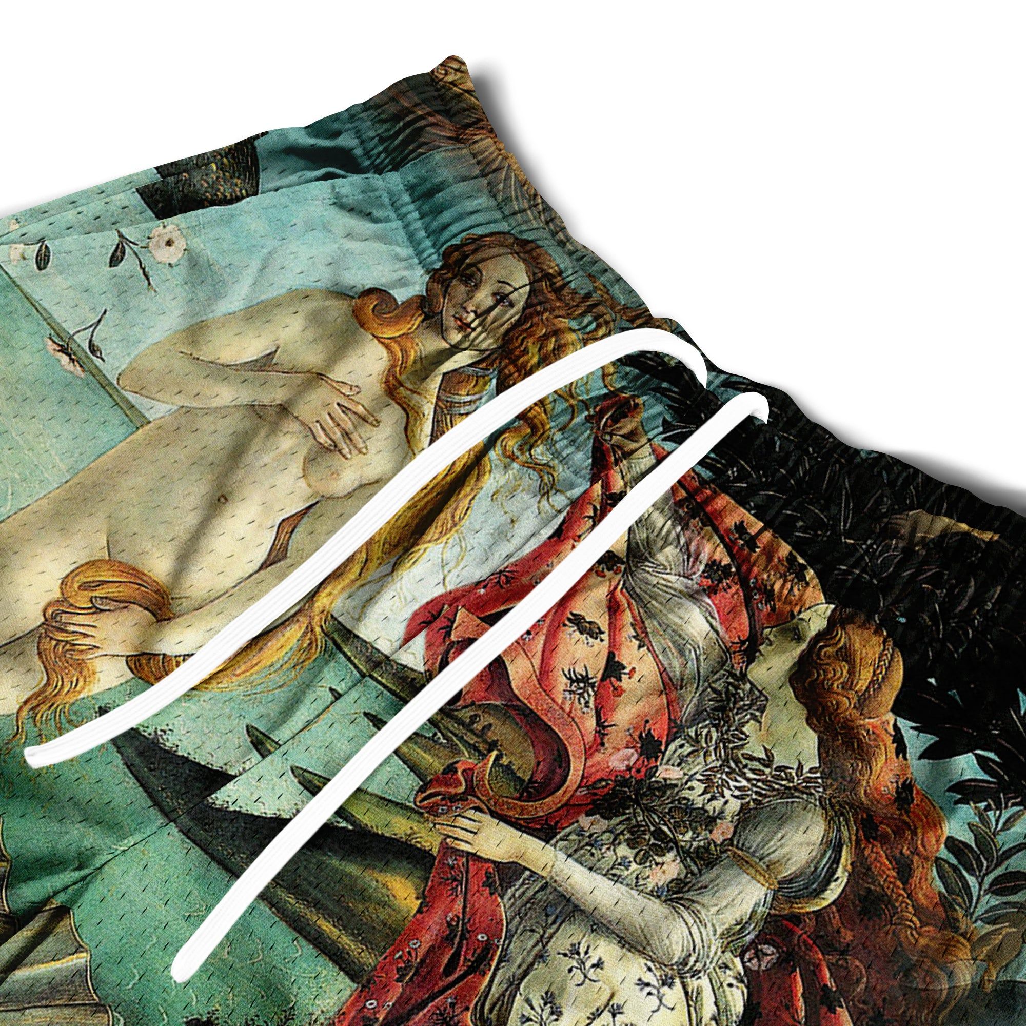 Mesh Flex Shorts 5" - Birth Of Venus sold by Flex Living product image thumbnail 2