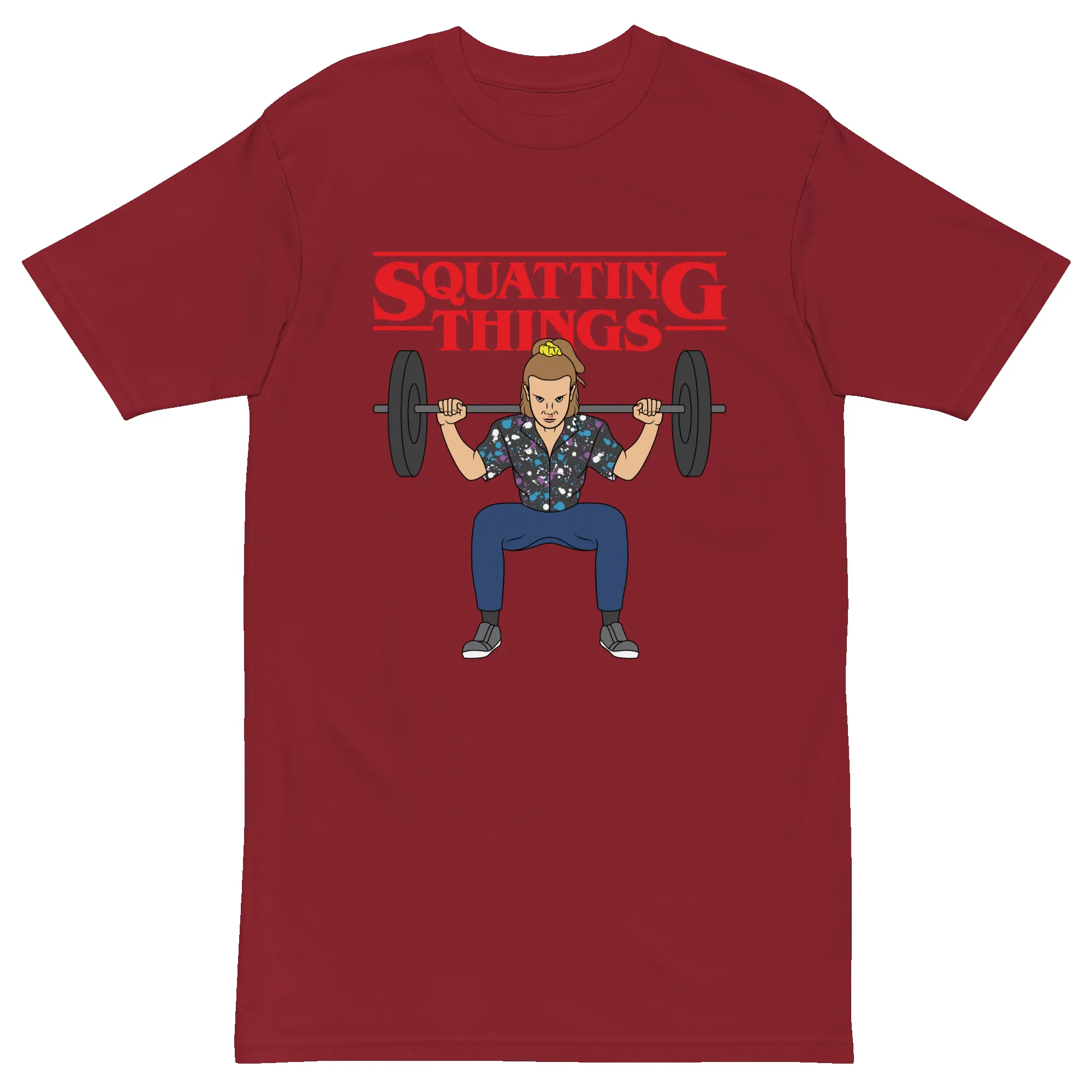 Eleven Squatting Things Premium Graphic Shirt sold by Flex Living product image thumbnail 5