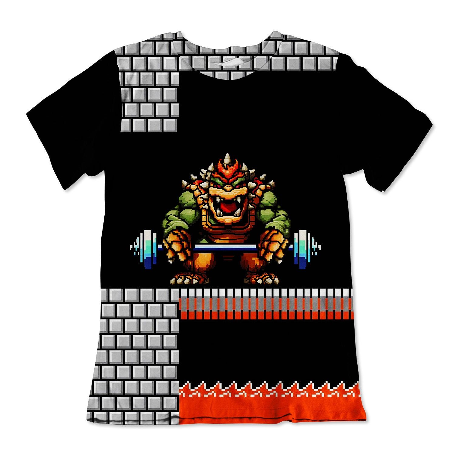 Unisex Cotton Tee - Bowser Gym sold by Flex Living