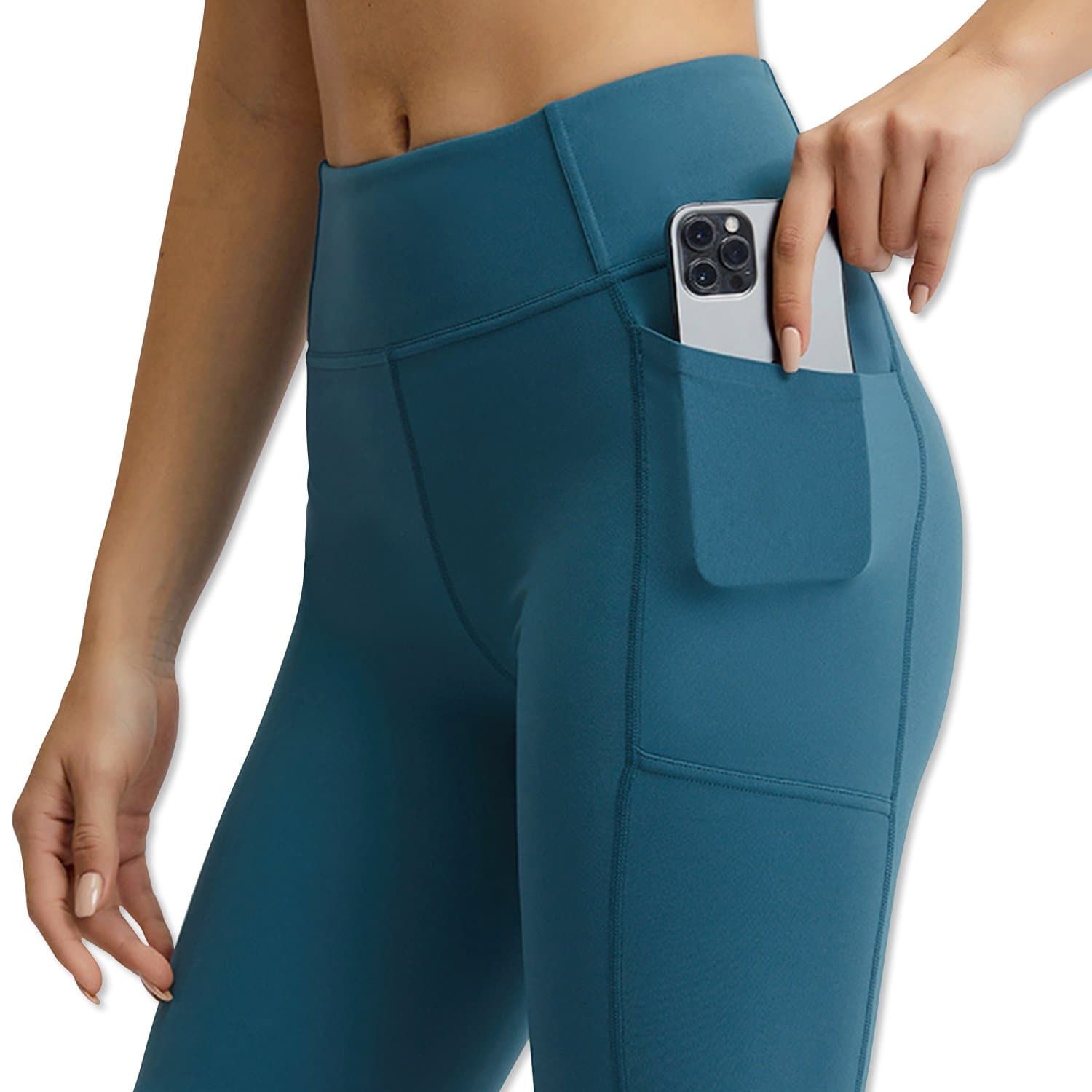 Cargo Biker Shorts - Emerald (50% OFF!) sold by Flex Living product image thumbnail 3