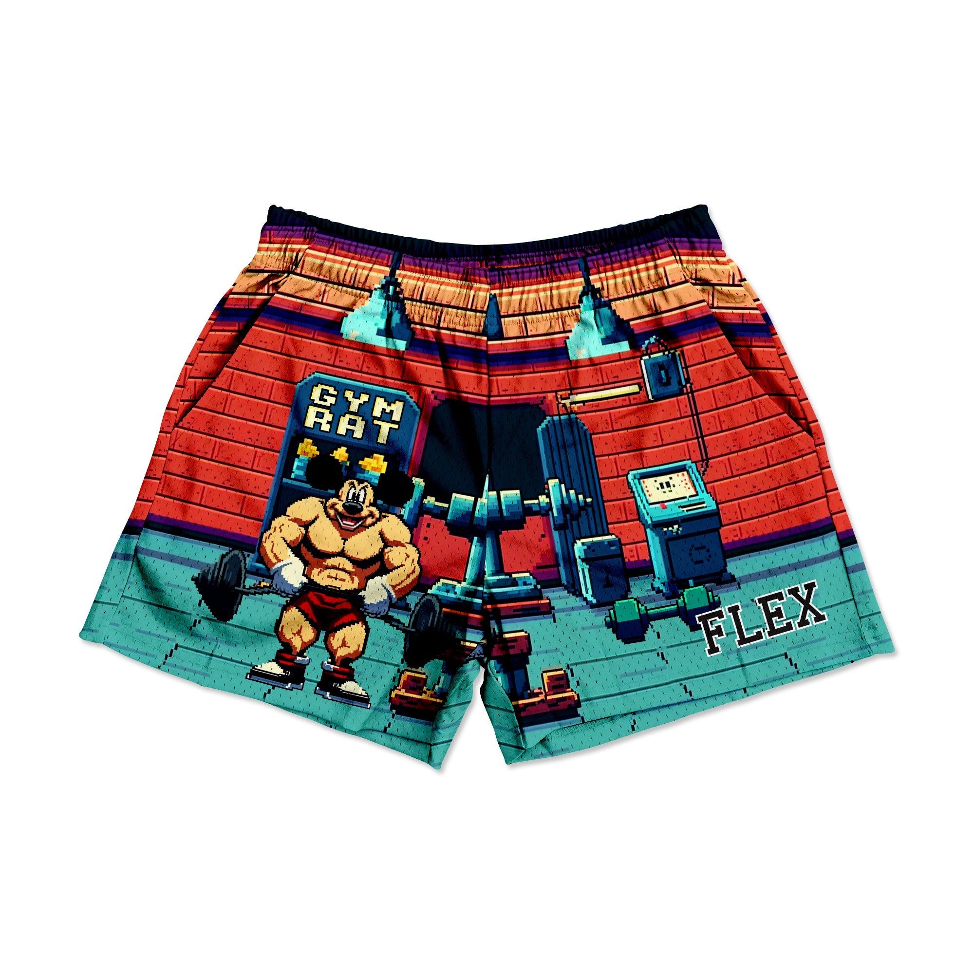 Mesh Flex Shorts 5" - Gym Rat sold by Flex Living