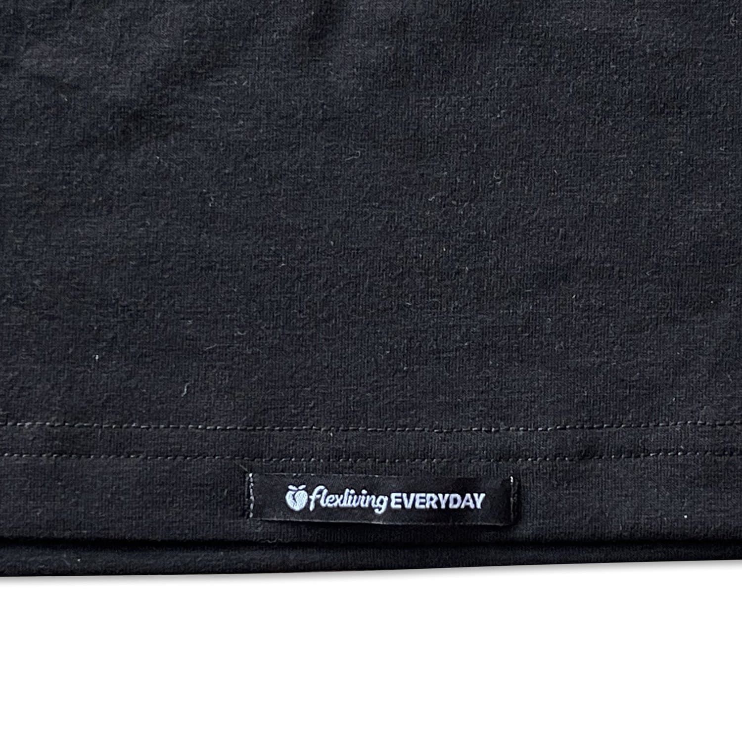 Men's EVERYDAY Basic Tee - Black sold by Flex Living product image thumbnail 5