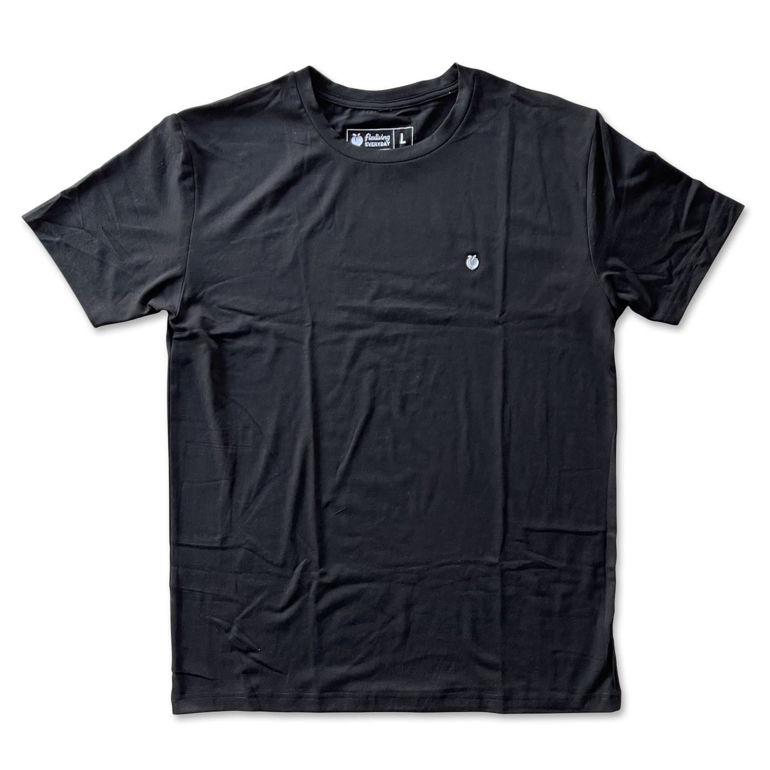 Men's EVERYDAY Basic Tee - Black sold by Flex Living