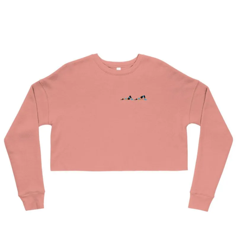 8bit Hip Thrust Crop Sweatshirt made by Flex Living