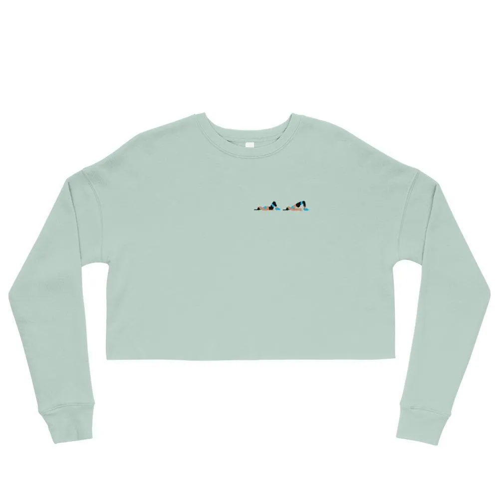 8bit Hip Thrust Crop Sweatshirt sold by Flex Living product image thumbnail 2