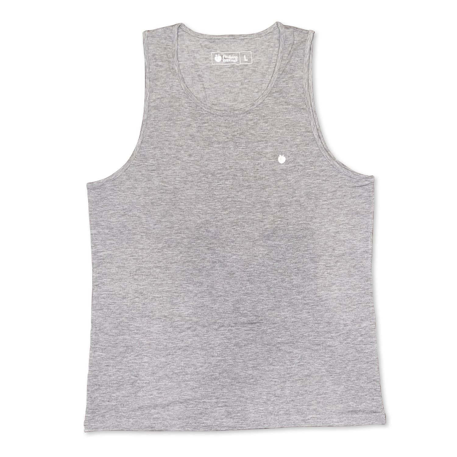 Men's EVERYDAY Basic Tank Top - Heather Gray sold by Flex Living