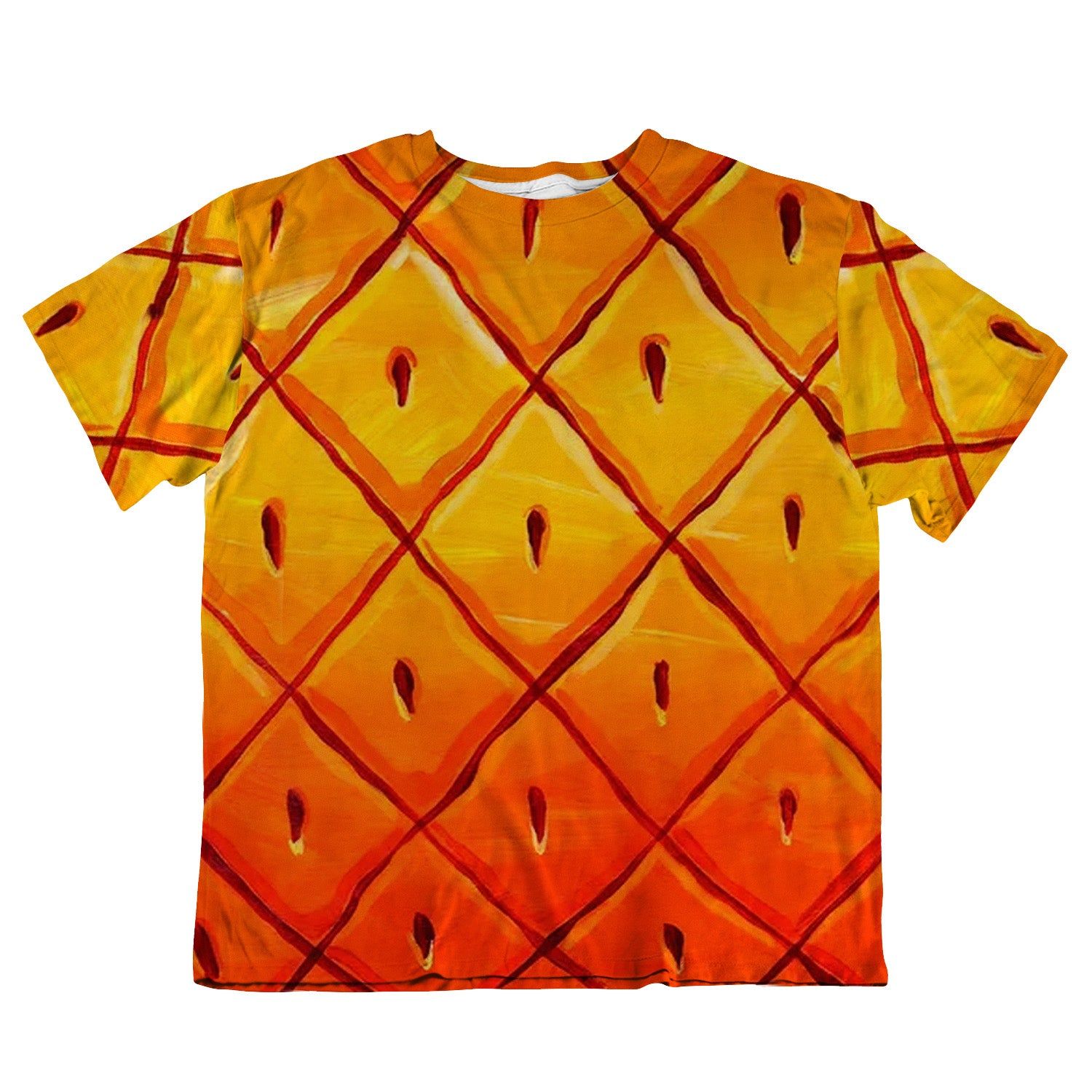 Unisex Oversized Tee - Pineapple sold by Flex Living