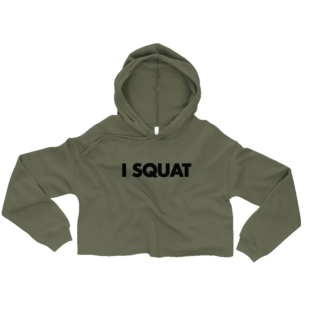 I SQUAT CROP HOODIE sold by Flex Living product image thumbnail 2