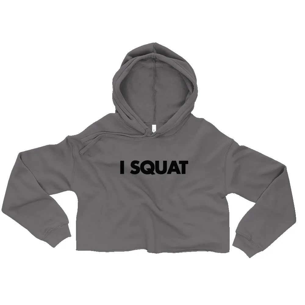 I SQUAT CROP HOODIE sold by Flex Living product image thumbnail 3