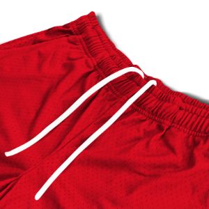 Mesh Flex Shorts 5" - Red (50% OFF!) sold by Flex Living