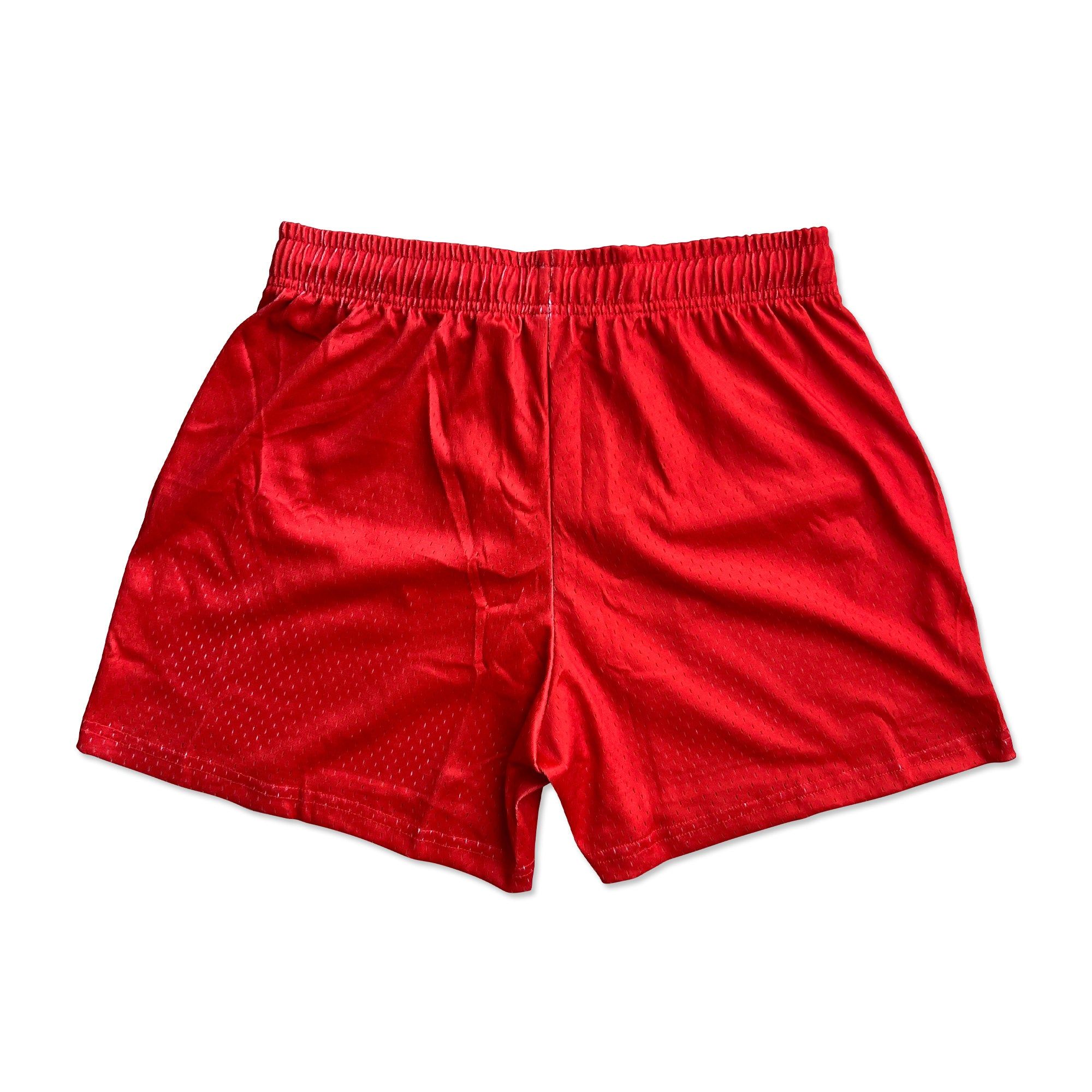 Mesh Flex Shorts 5" - Red (50% OFF!) sold by Flex Living product image thumbnail 3