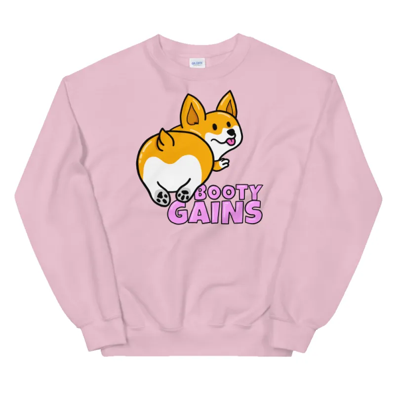 NOTICE MY SQUAT GAINS UNISEX SWEATSHIRT sold by Flex Living