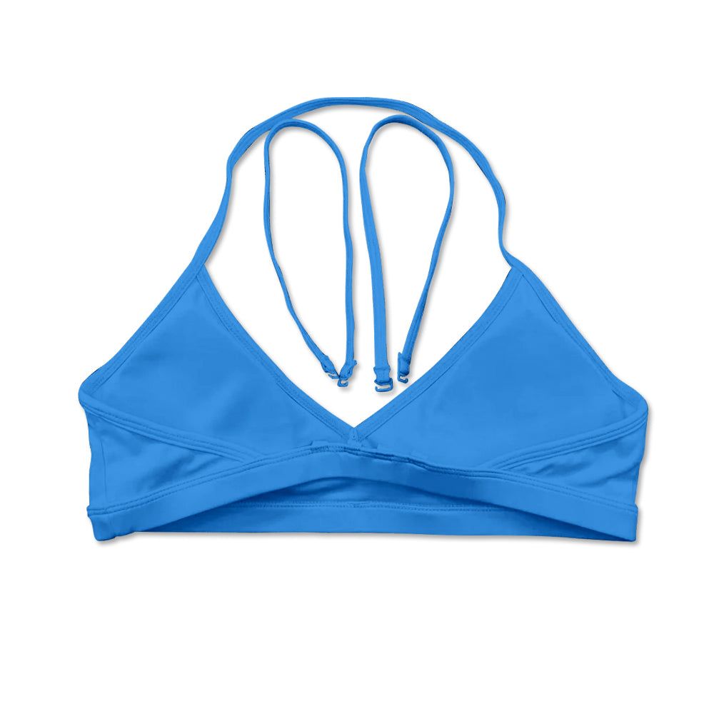 Halter V-Neck Bra - Blue sold by Flex Living product image thumbnail 3