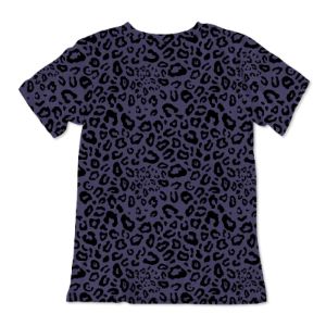 Unisex Cotton Tee - Panther Print sold by Flex Living