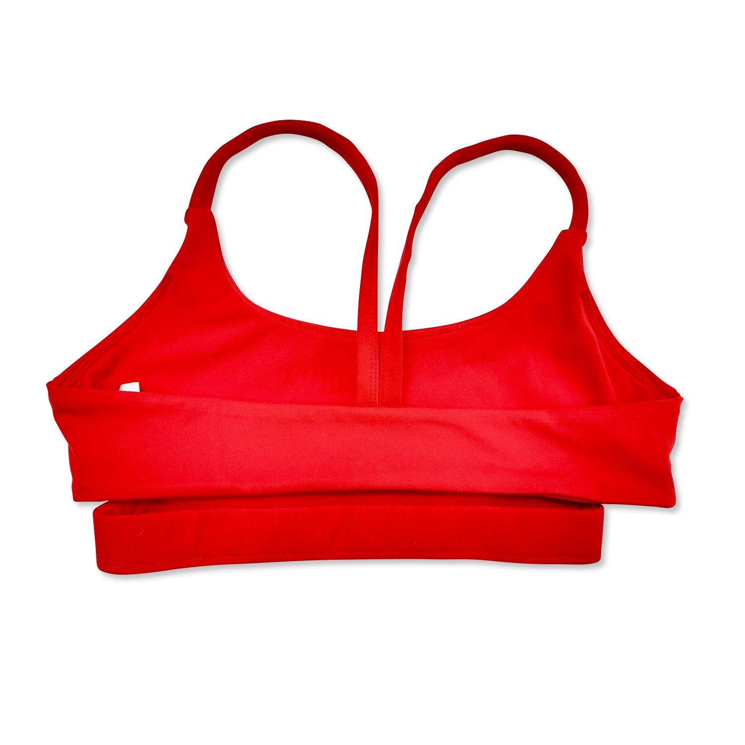 Slit Bra - Fire Red sold by Flex Living