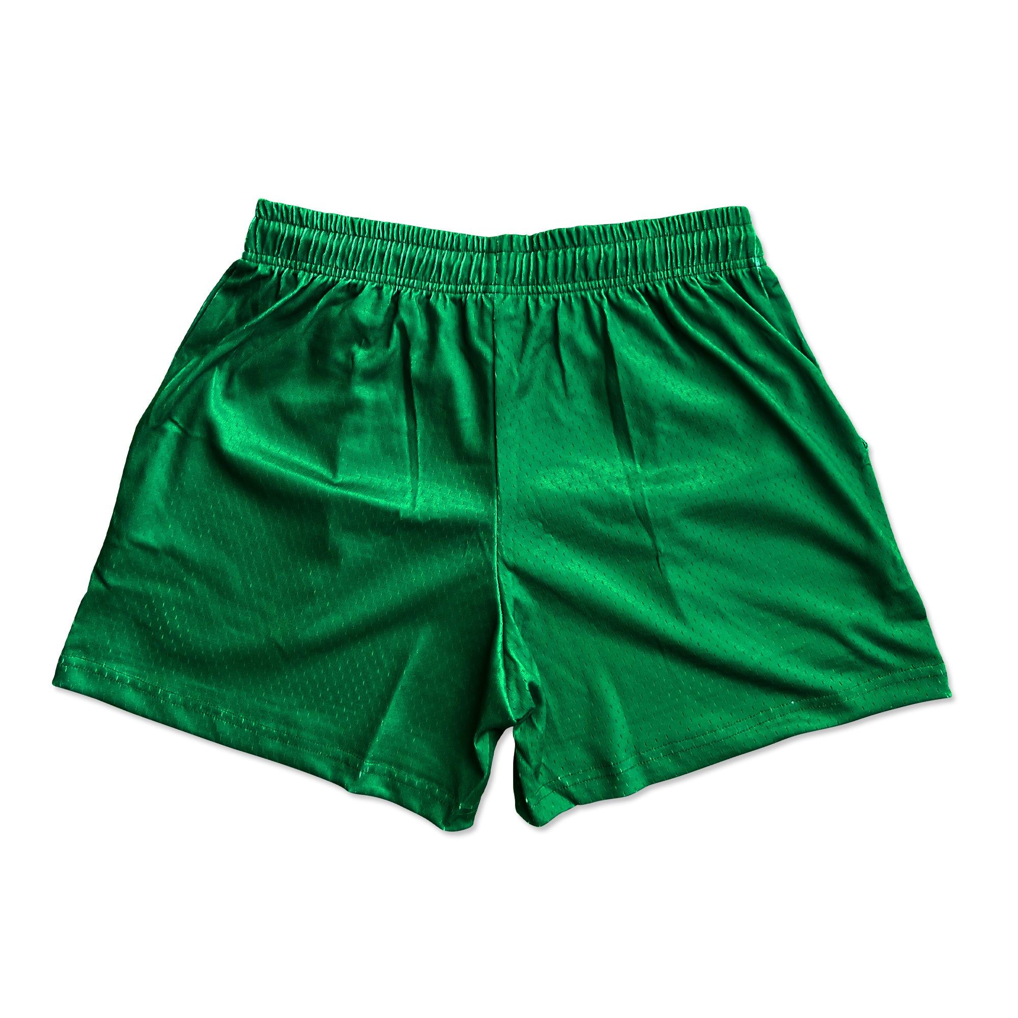 Mesh Flex Shorts 5" - Green sold by Flex Living product image thumbnail 4