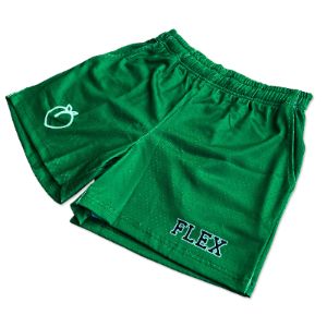 Mesh Flex Shorts 5" - Green sold by Flex Living
