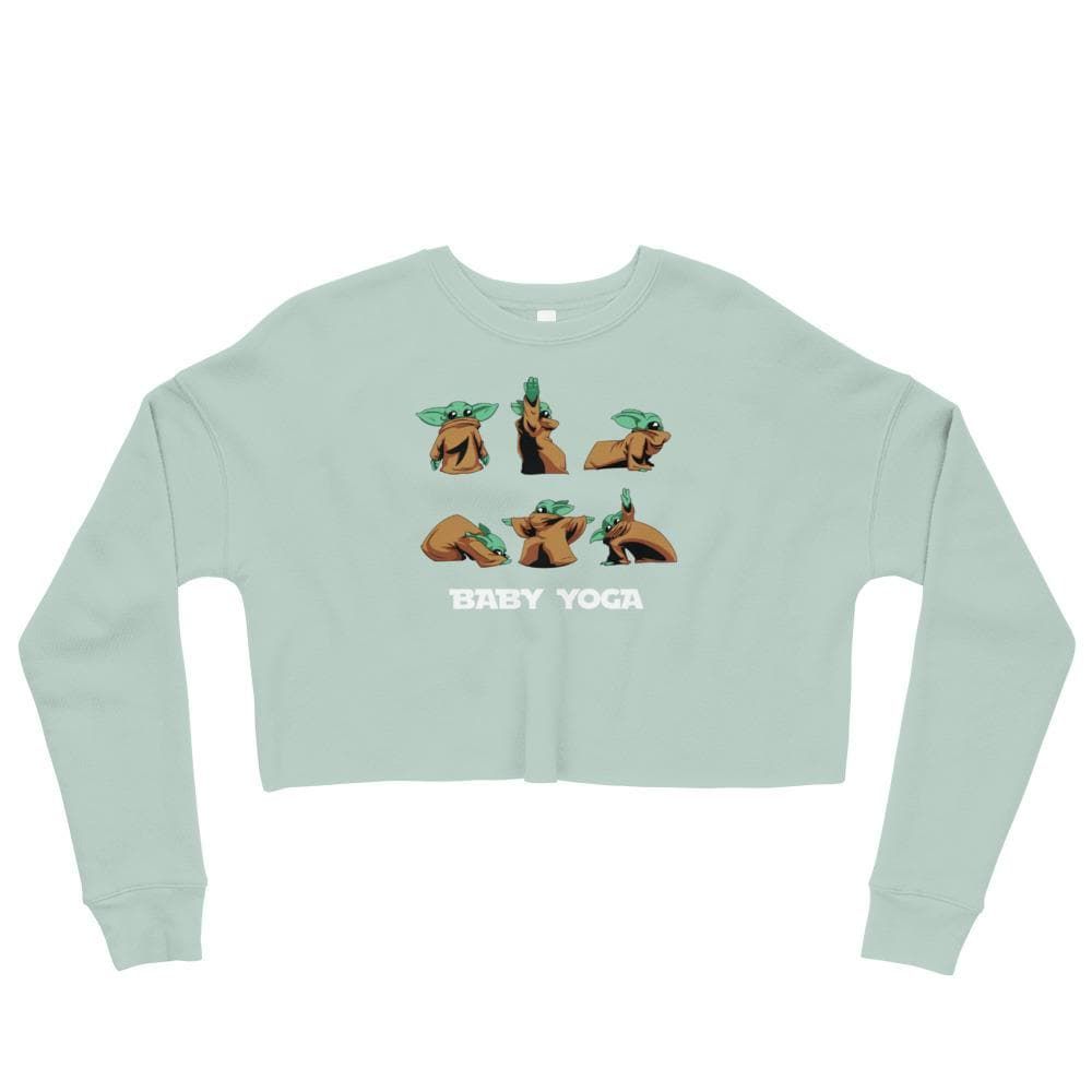 Baby Yoga Crop Sweatshirt sold by Flex Living product image thumbnail 3