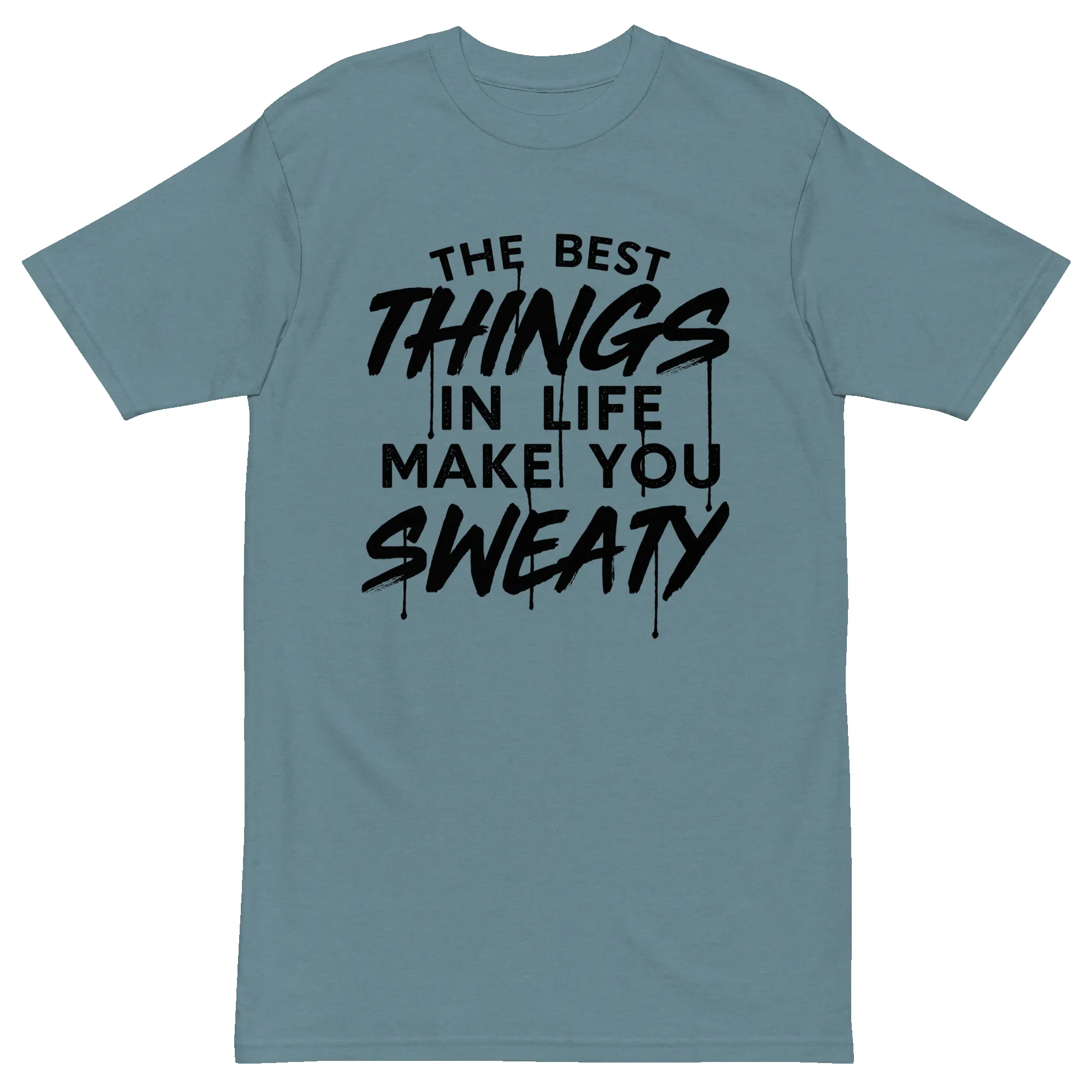 The Best Things In Life Make You Sweaty Premium Graphic Shirt sold by Flex Living product image thumbnail 3