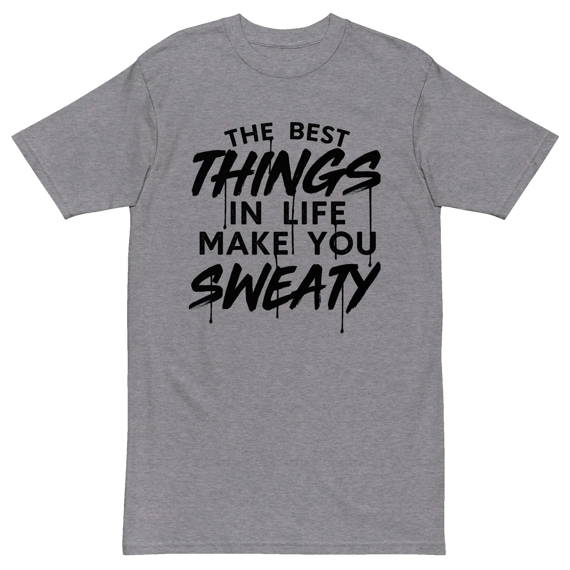 The Best Things In Life Make You Sweaty Premium Graphic Shirt sold by Flex Living product image thumbnail 4
