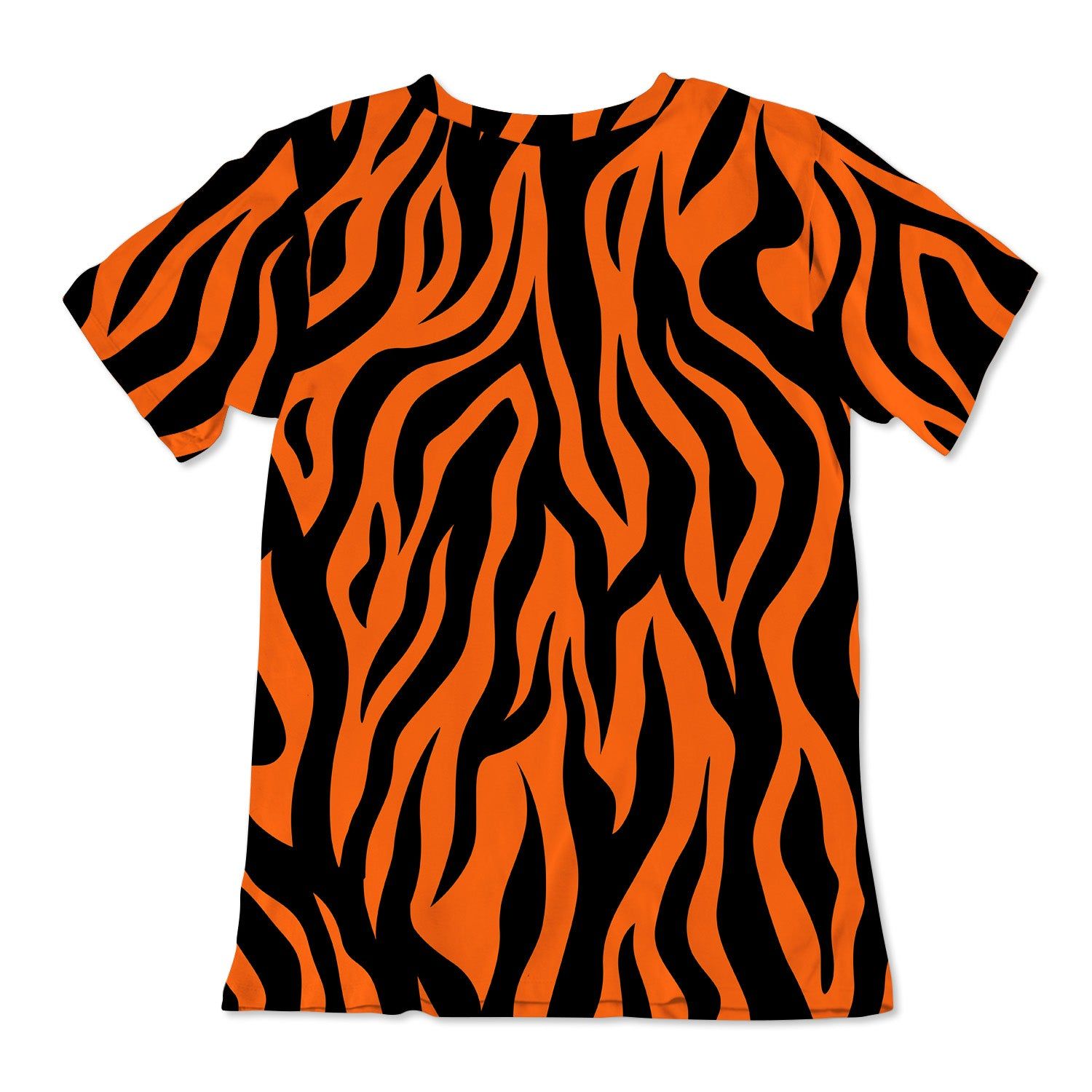 Unisex Cotton Tee - Tiger Print sold by Flex Living product image thumbnail 2