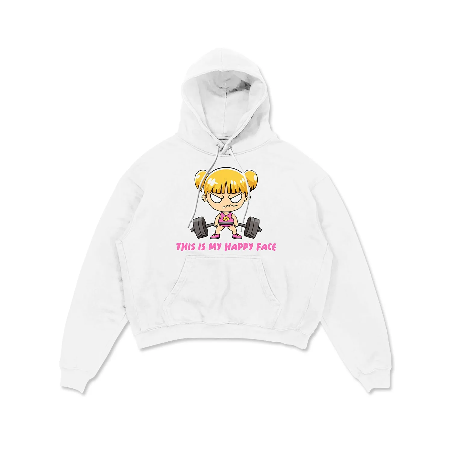 This Is My Happy Face Unisex Hoodie sold by Flex Living