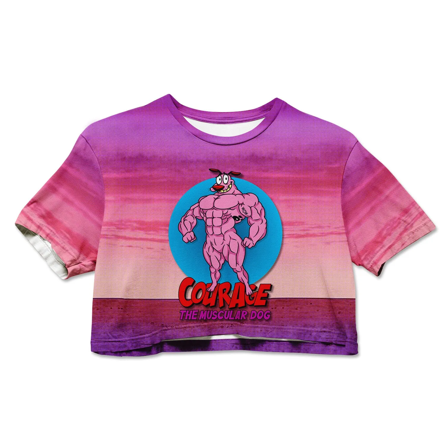 Cotton Crop Tee - The Muscular Dog sold by Flex Living