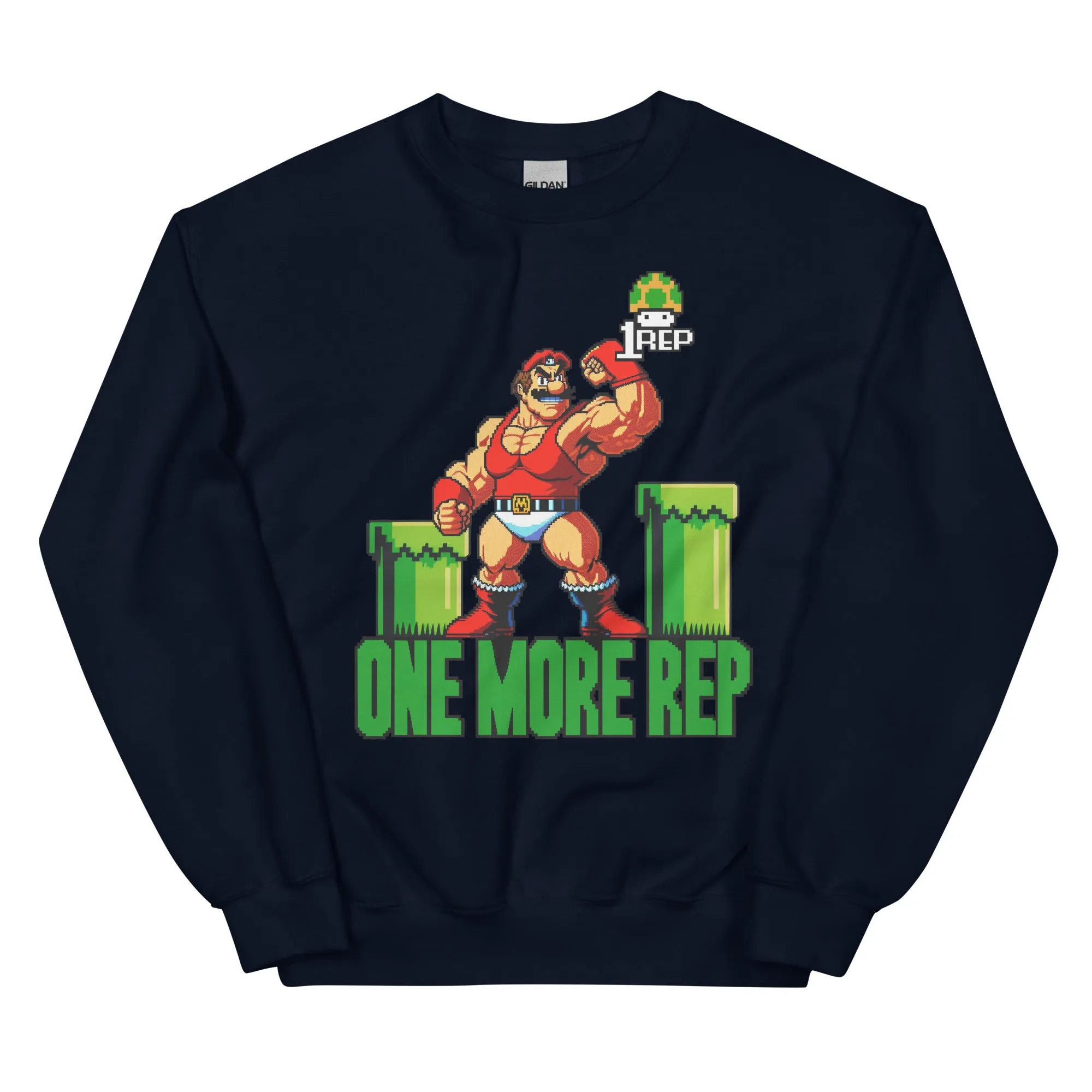 One More Rep Unisex Sweatshirt sold by Flex Living product image thumbnail 3