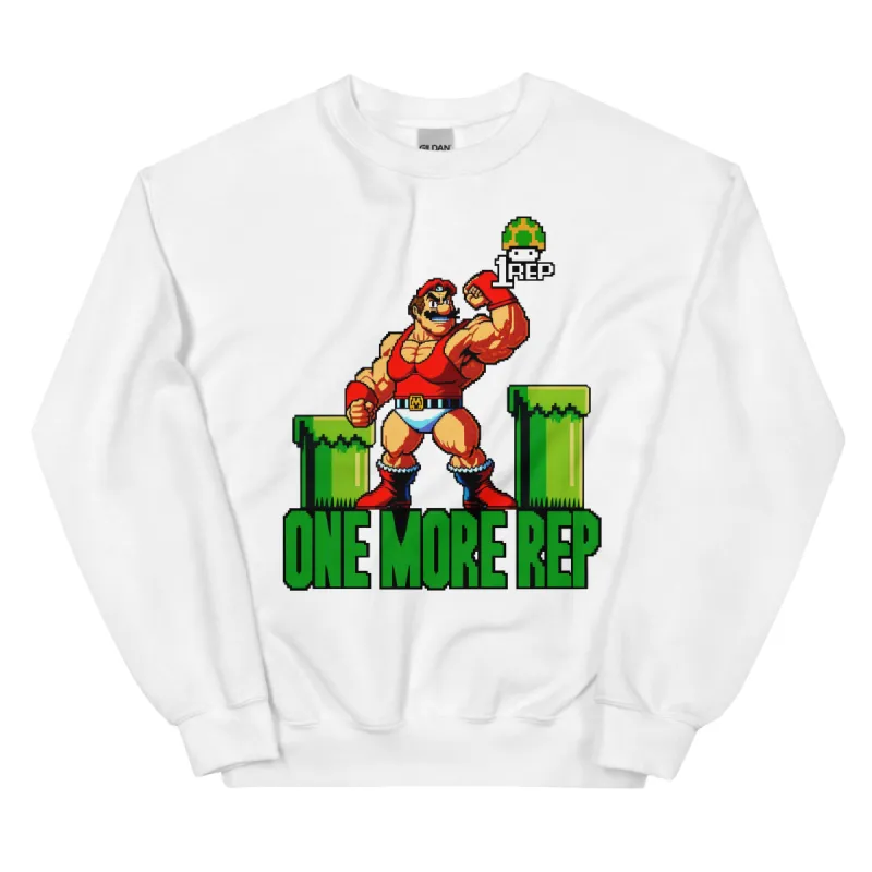 One More Rep Unisex Sweatshirt sold by Flex Living