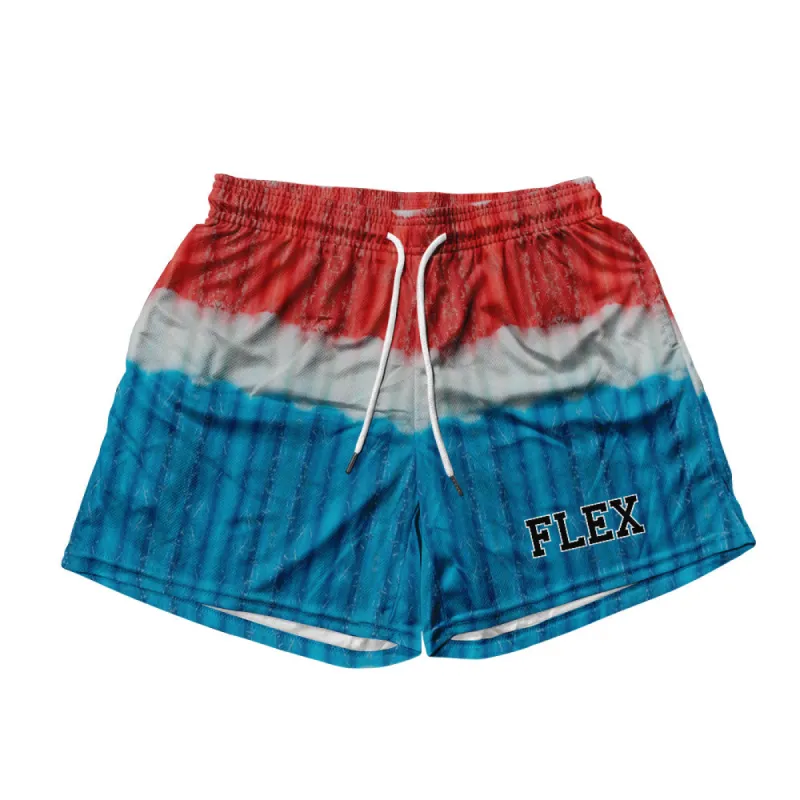 Basic Mesh Short - Bomb Pop sold by Flex Living