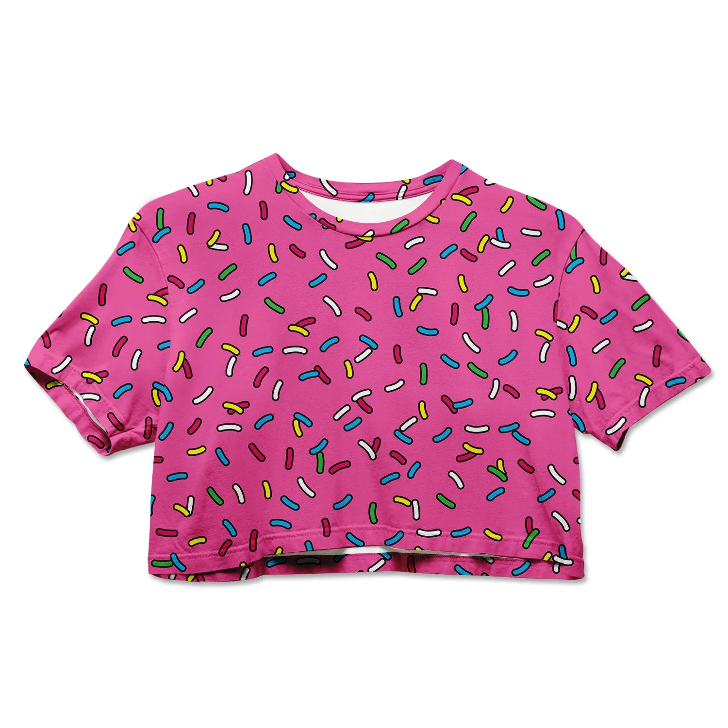 Cotton Crop Tee - Cartoon Sprinkle sold by Flex Living