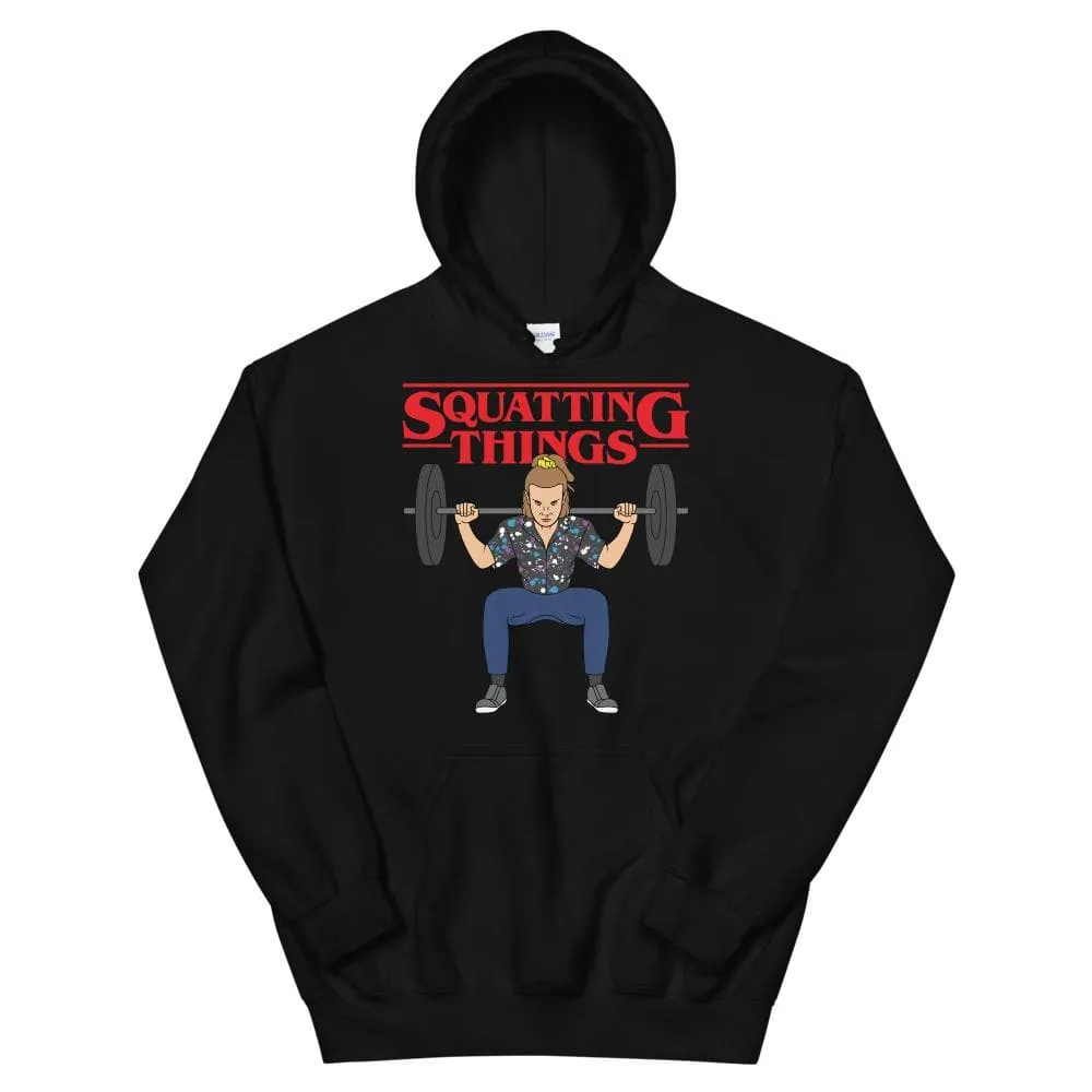 Eleven Squatting Things Unisex Hoodie sold by Flex Living