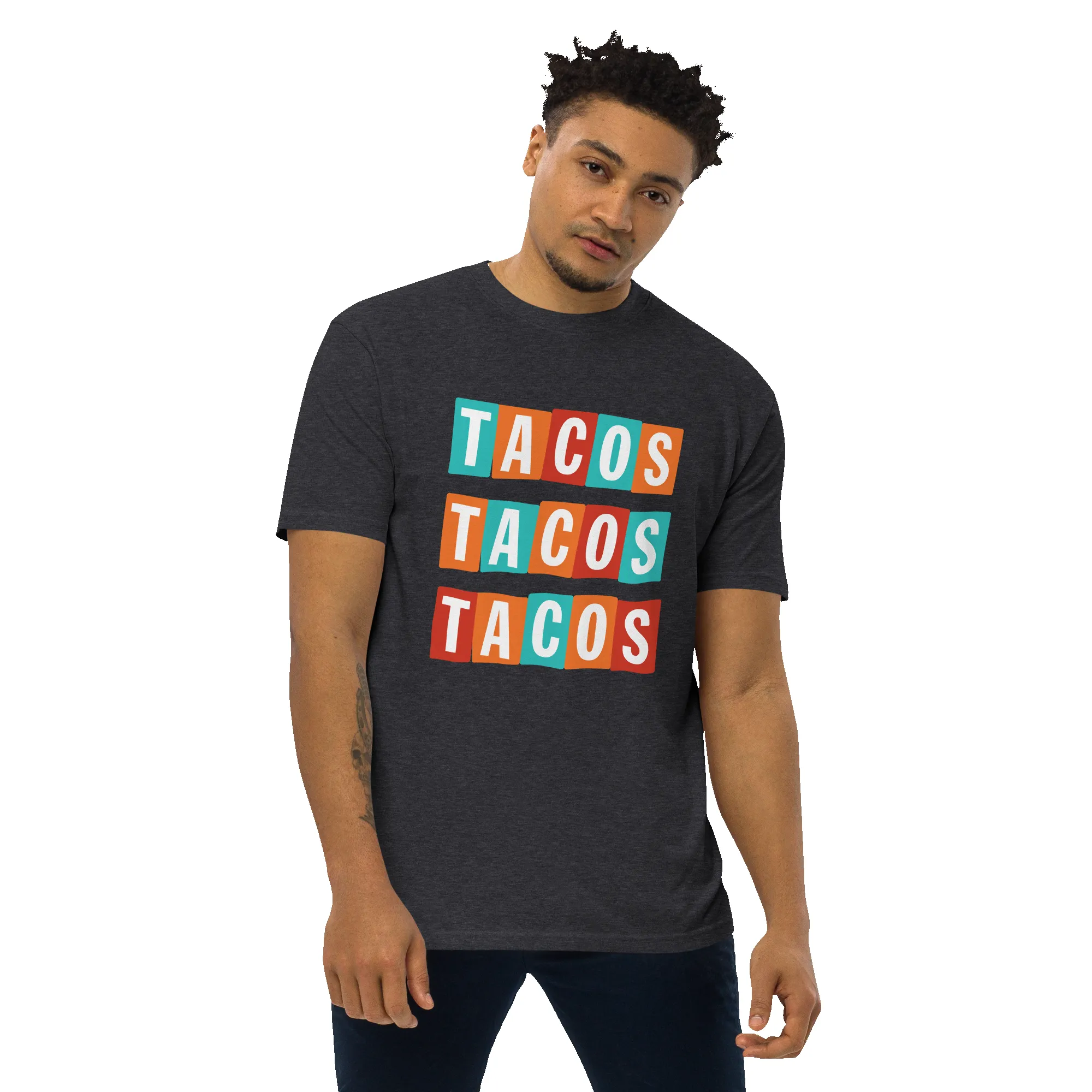 Tacos Tacos Tacos Premium Graphic Shirt sold by Flex Living product image thumbnail 2