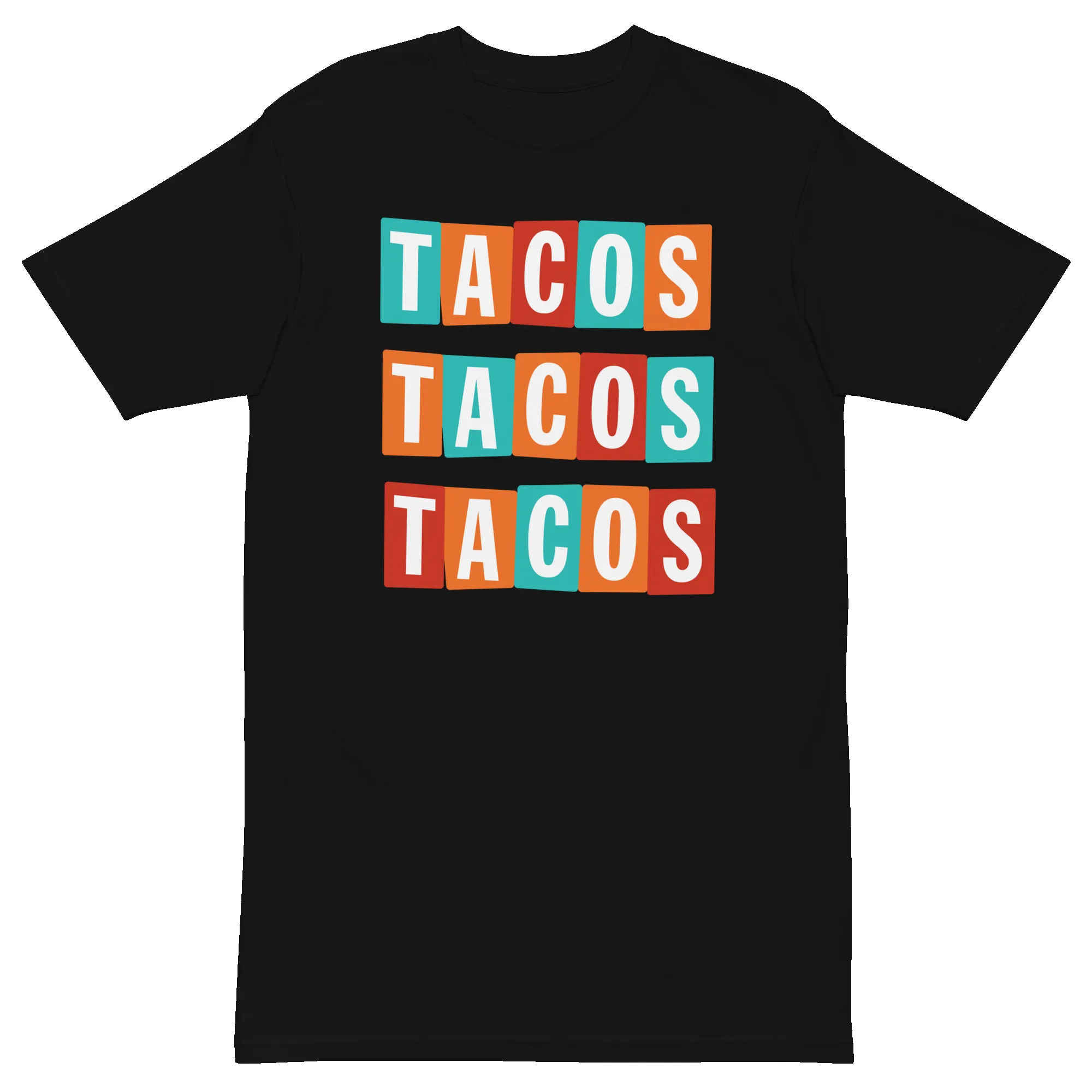Tacos Tacos Tacos Premium Graphic Shirt sold by Flex Living product image thumbnail 3