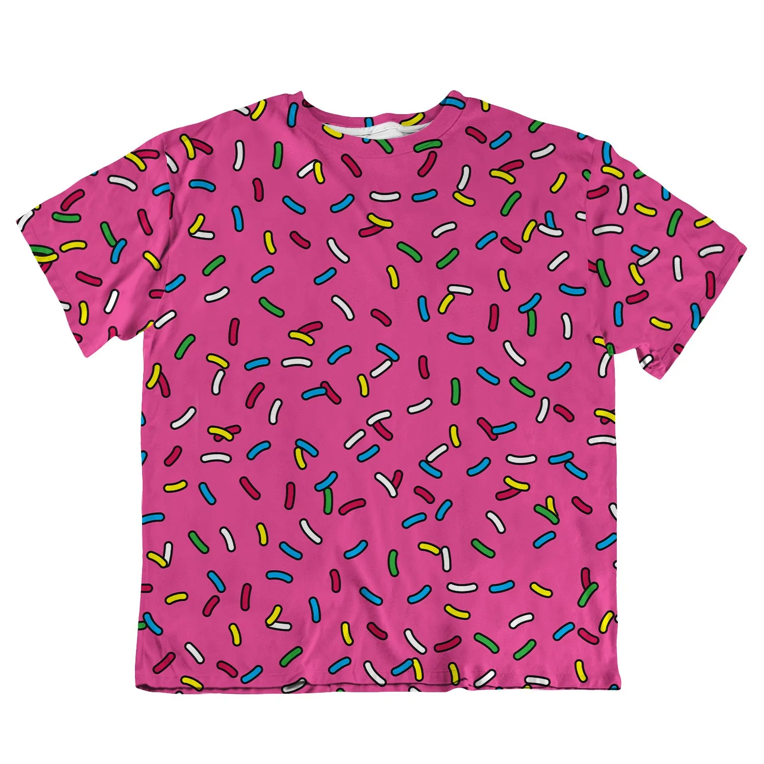 Unisex Oversized Tee - Cartoon Sprinkles sold by Flex Living