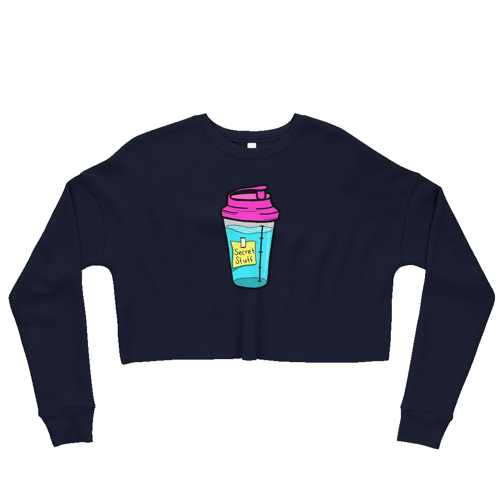 SECRET STUFF CROP SWEATSHIRT sold by Flex Living product image thumbnail 2