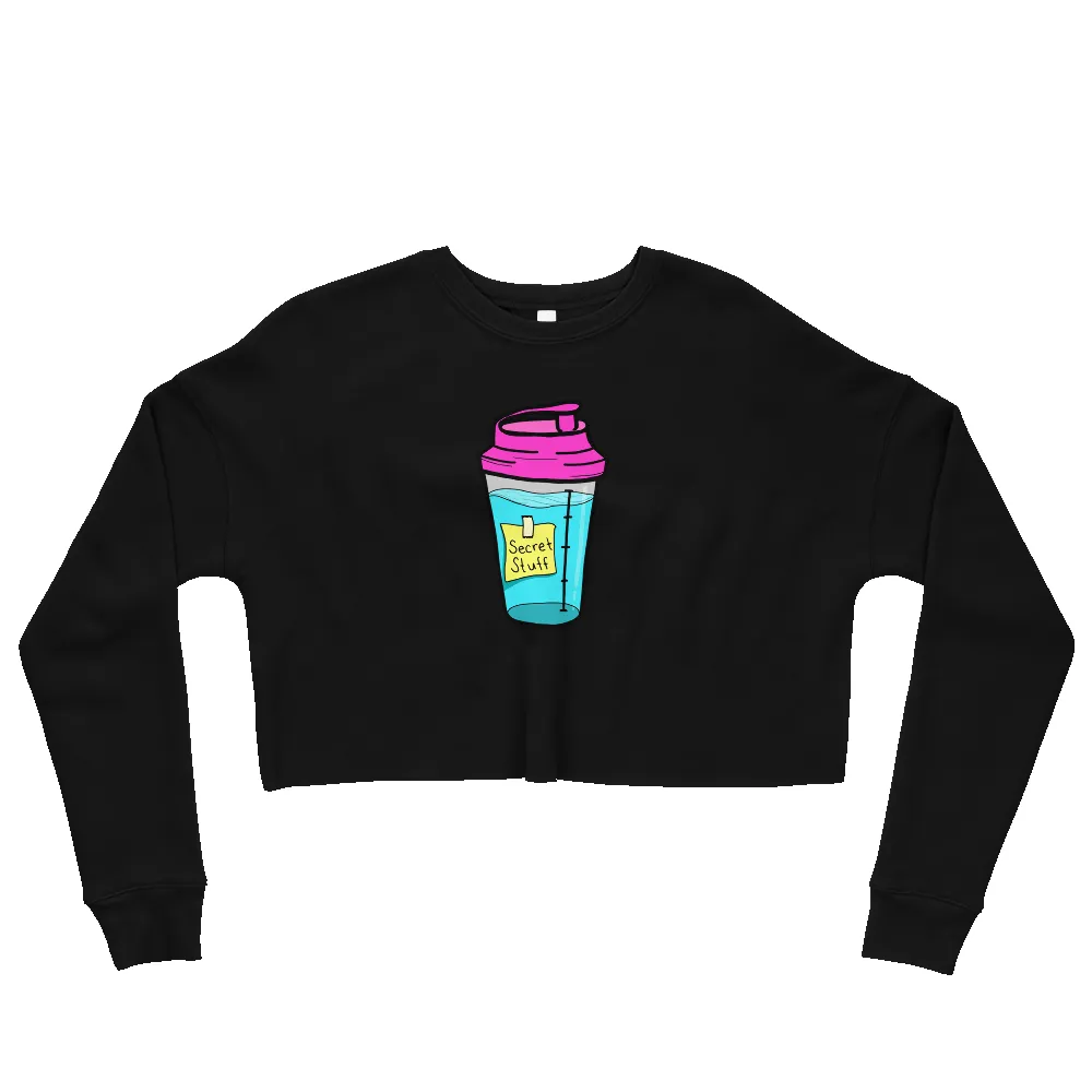 SECRET STUFF CROP SWEATSHIRT sold by Flex Living product image thumbnail 3
