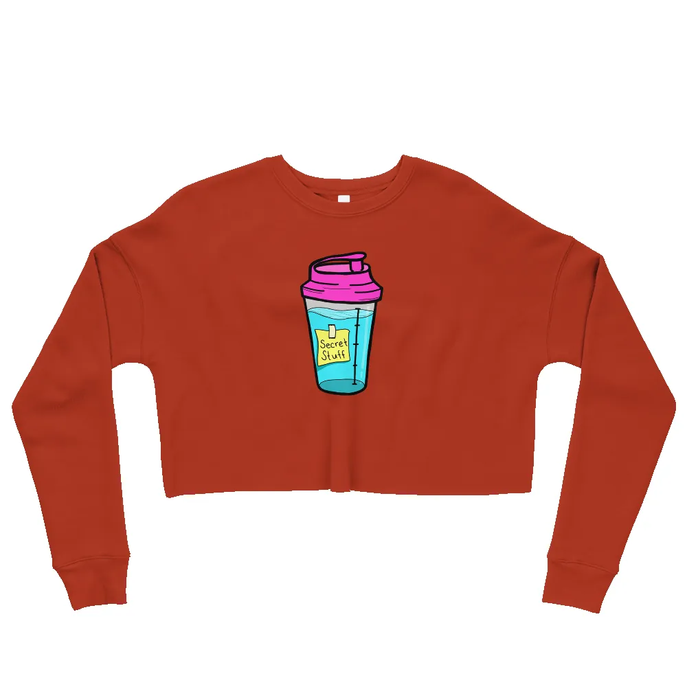 SECRET STUFF CROP SWEATSHIRT sold by Flex Living product image thumbnail 4