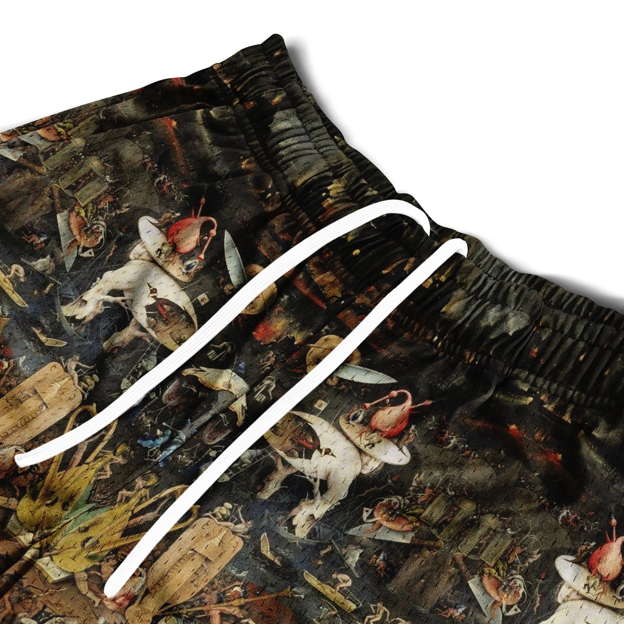 Mesh Flex Shorts 5" - Garden Of Earthly Delights sold by Flex Living product image thumbnail 2
