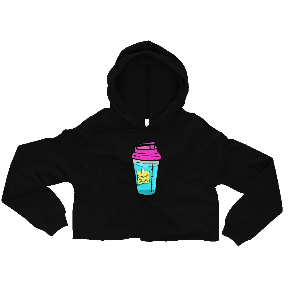 SECRET STUFF CROP HOODIE sold by Flex Living product image thumbnail 5