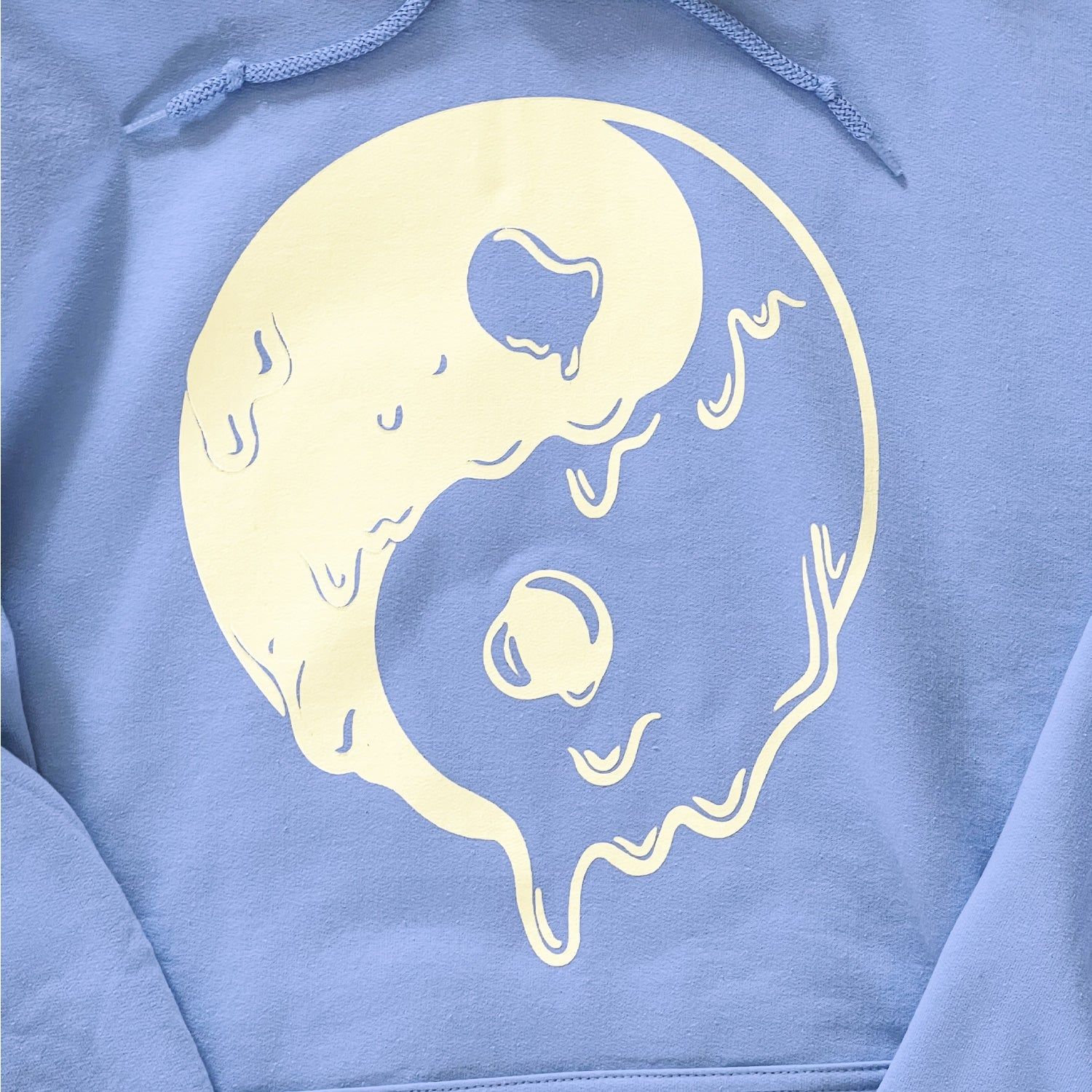 Unisex Hoodie - Yin Yang Drip - Blue sold by Flex Living product image thumbnail 3