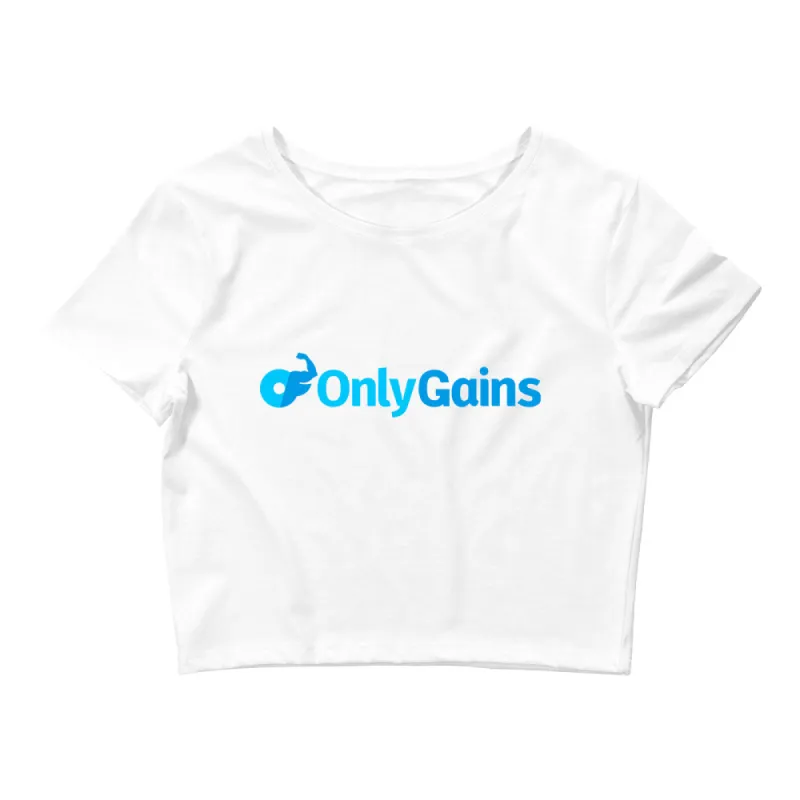 Only Gains Crop Tee sold by Flex Living