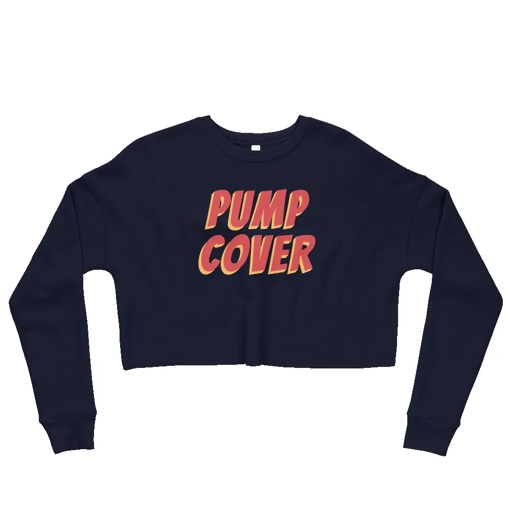 PUMP COVER CROP SWEATSHIRT sold by Flex Living