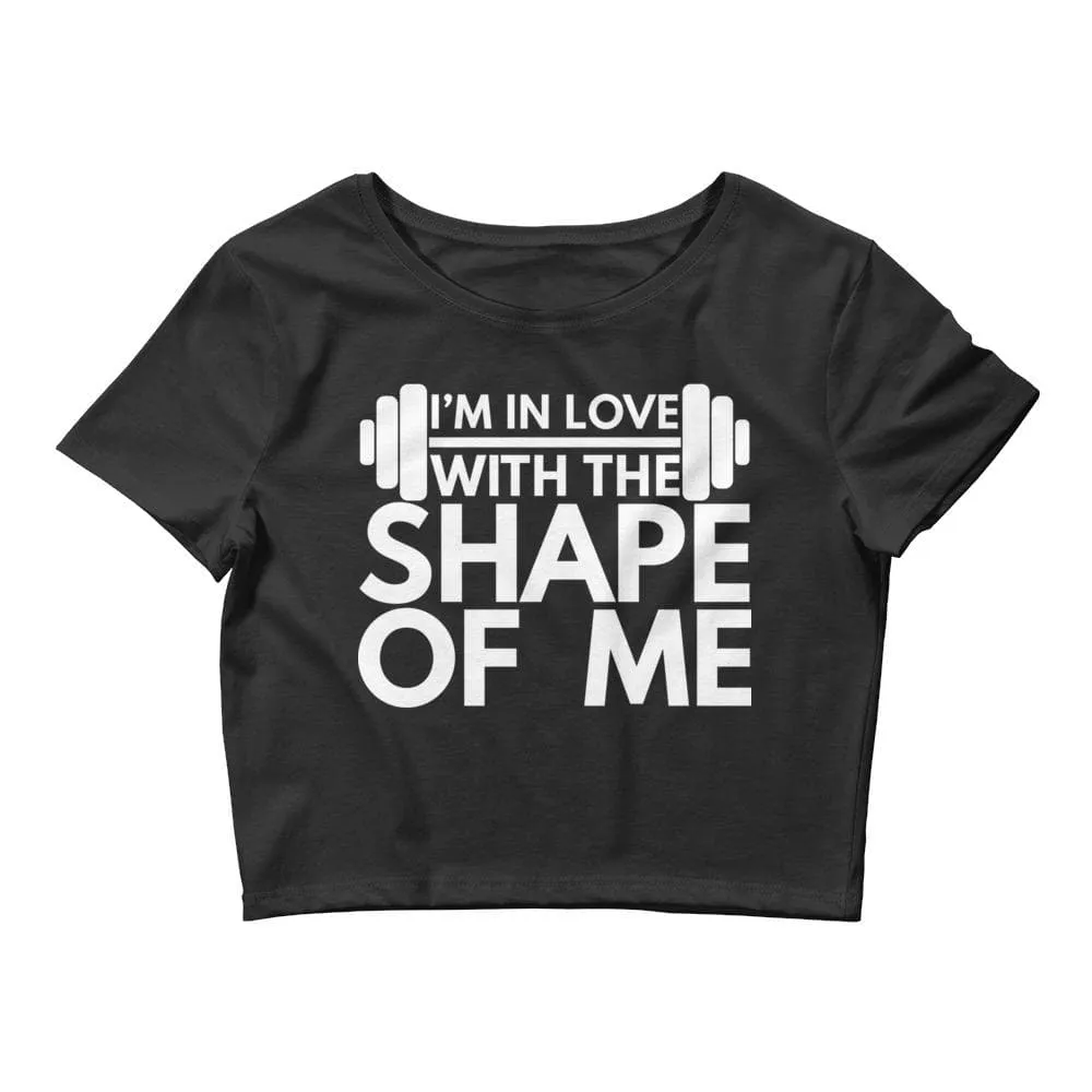 I'm In Love With The Shape Of Me Crop Tee sold by Flex Living product image thumbnail 2