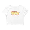 Back To The Gym Crop Tee sold by Flex Living