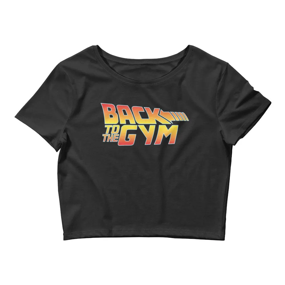 Back To The Gym Crop Tee sold by Flex Living