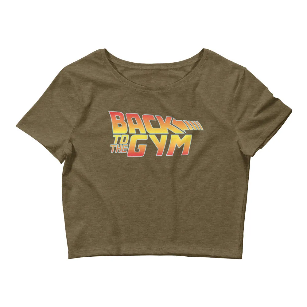Back To The Gym Crop Tee sold by Flex Living product image thumbnail 2