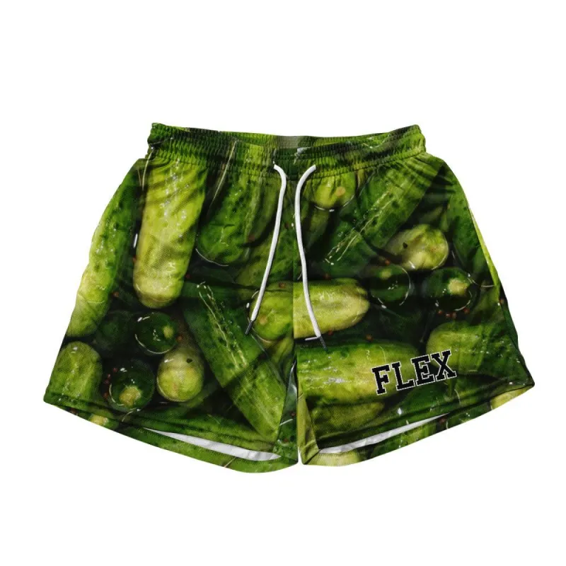 Basic Mesh Short - Pickles sold by Flex Living