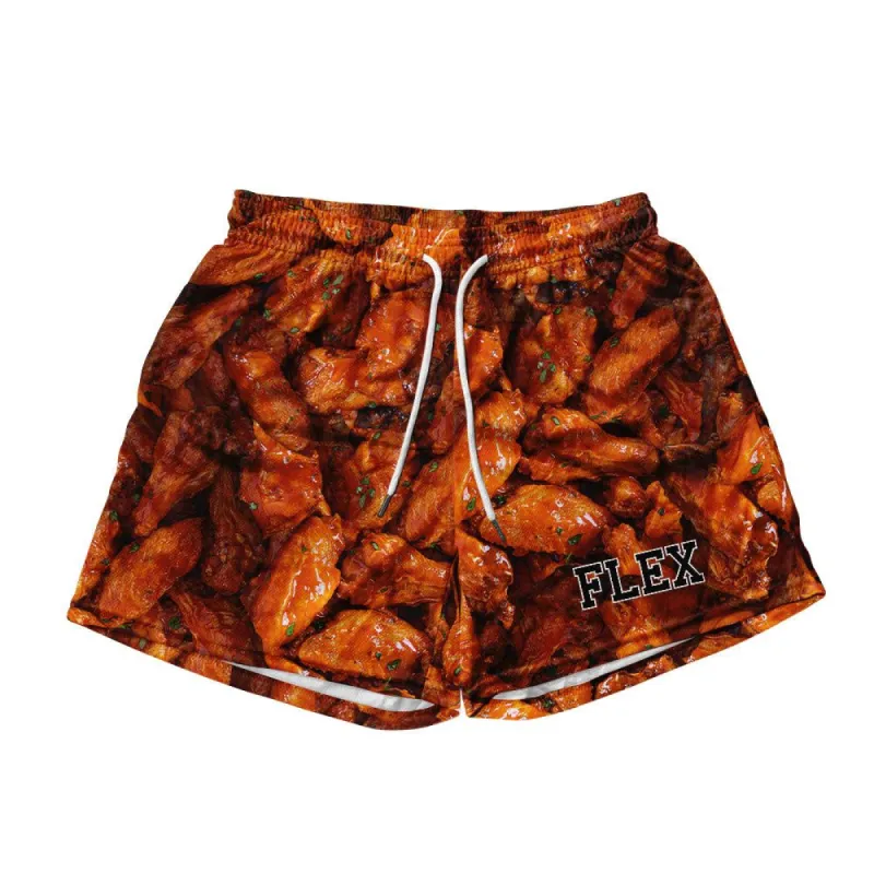 Basic Mesh Short - Chicken Wings sold by Flex Living